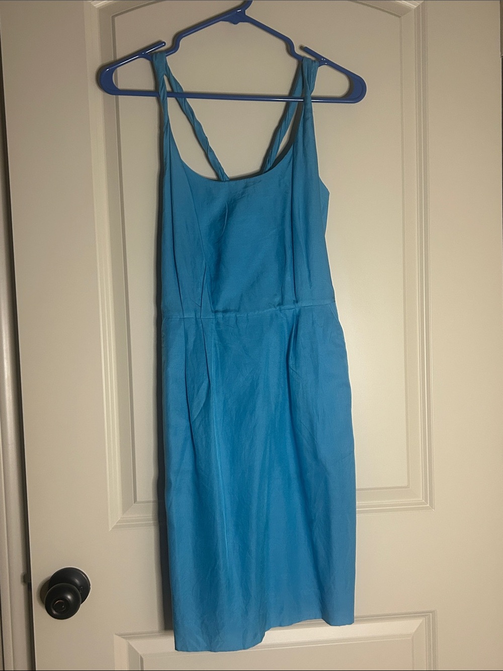 Banana Republic Turquoise Blue Sleeveless Mini Dress